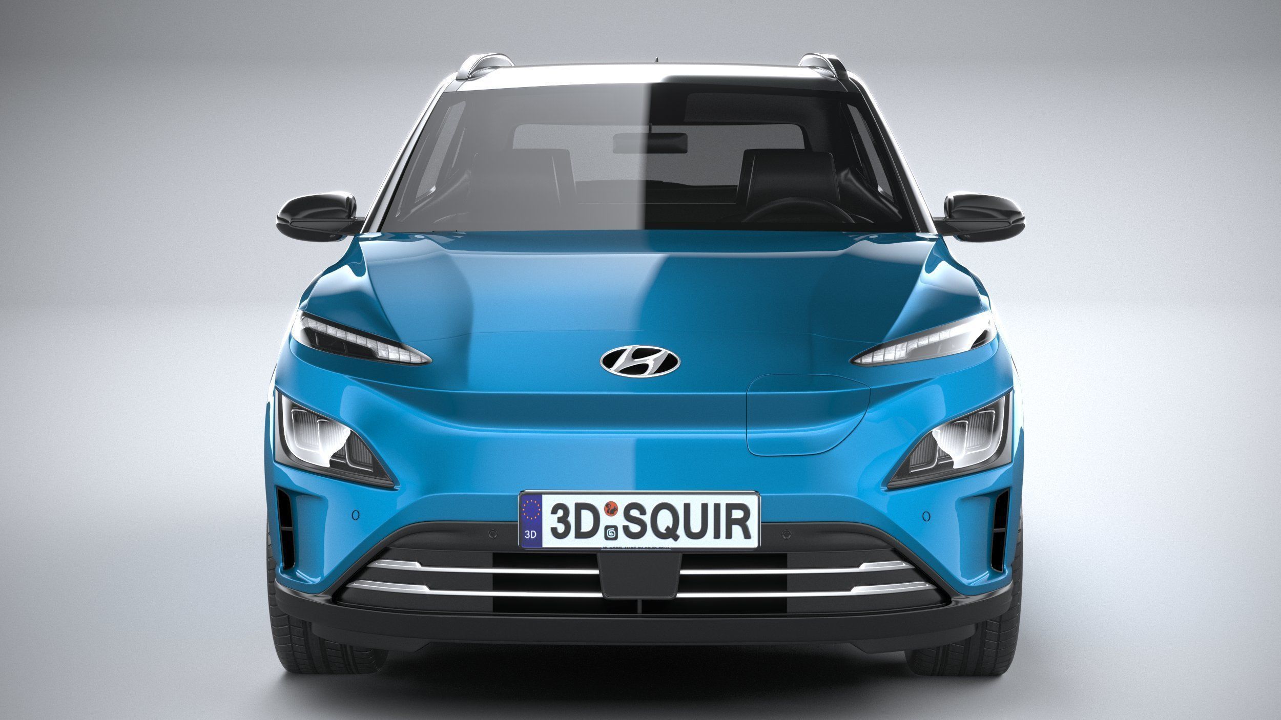 Hyundai Kona Electric 2021 3D model_13