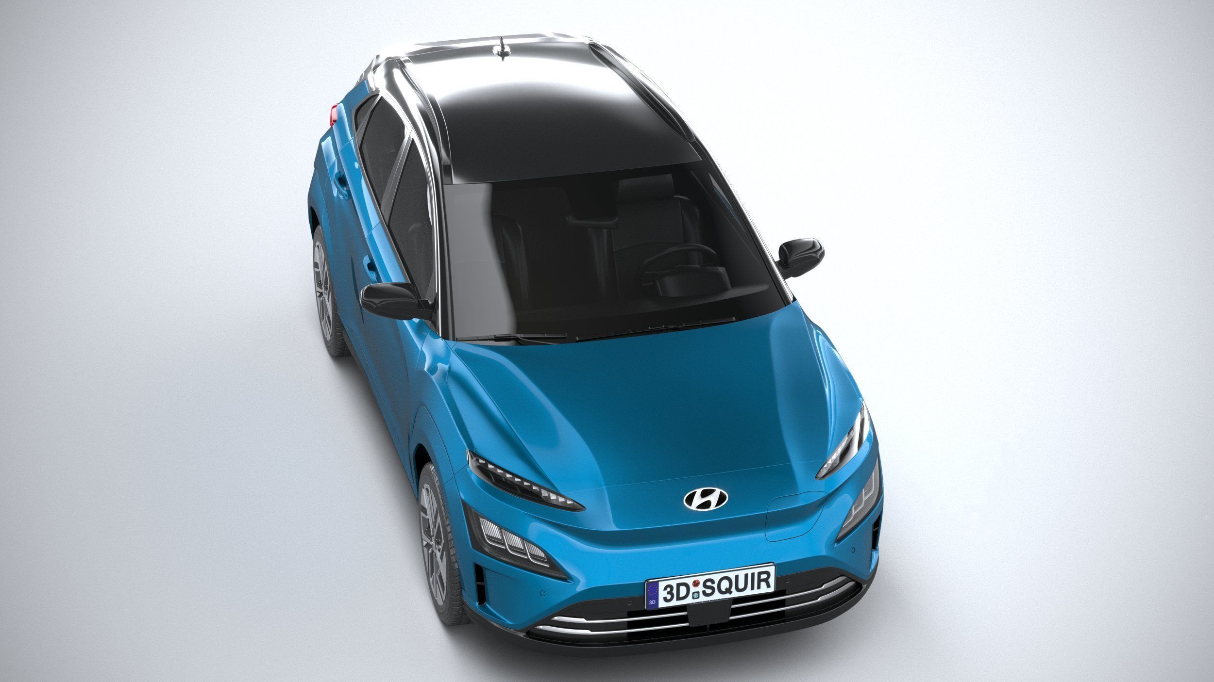 Hyundai Kona Electric 2021 3D model_12