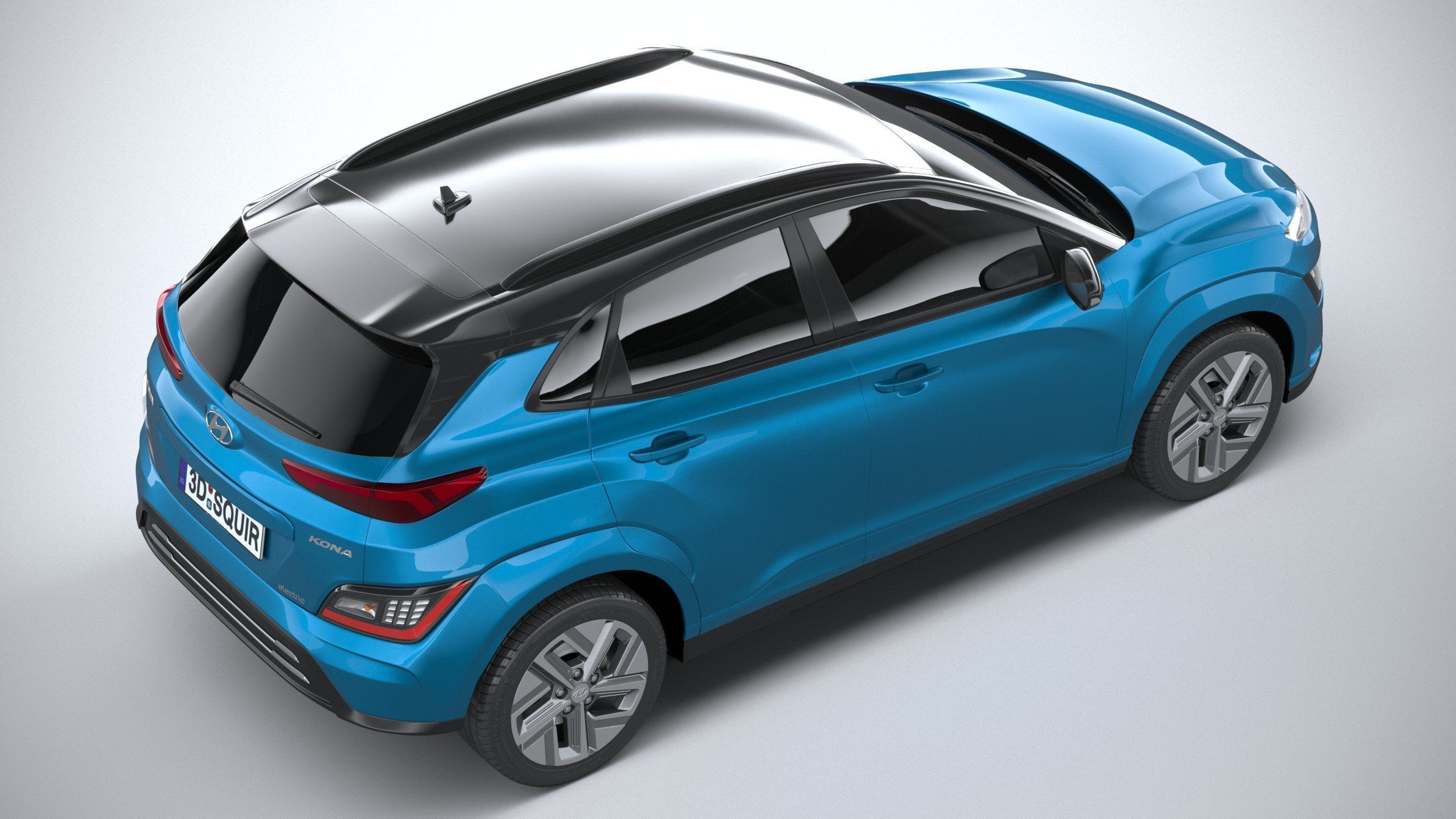 Hyundai Kona Electric 2021 3D model_10