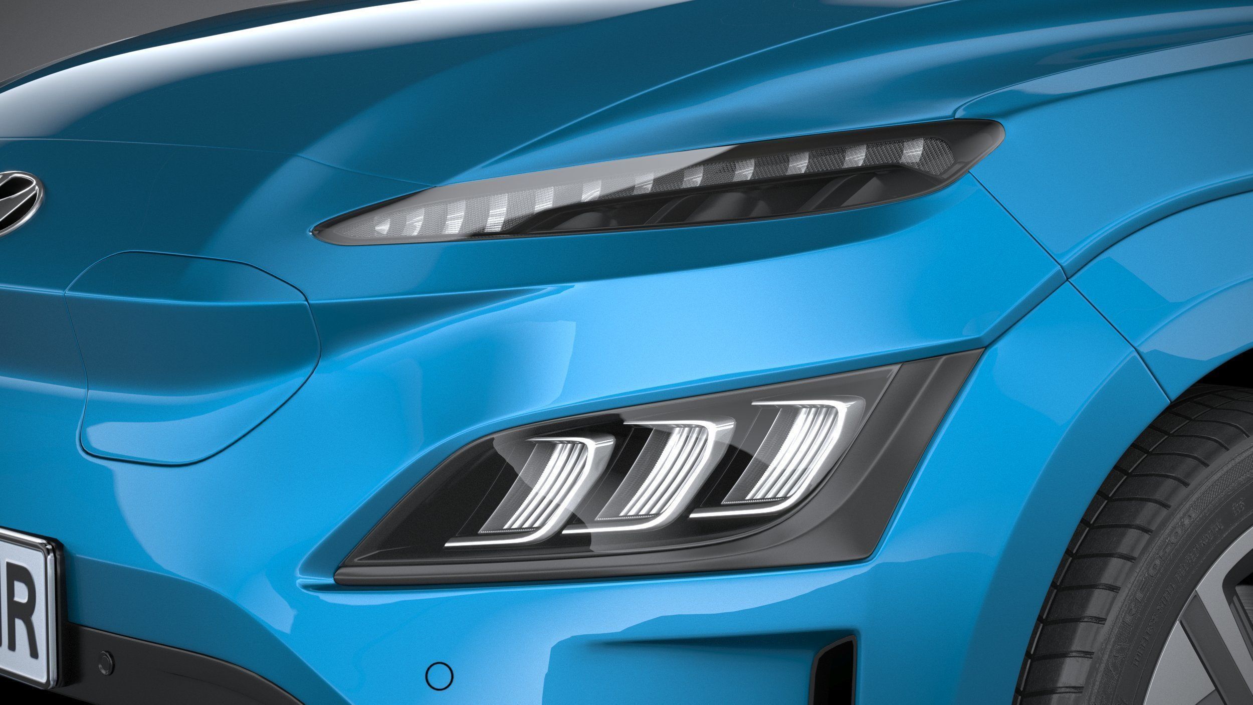 Hyundai Kona Electric 2021 3D model_14