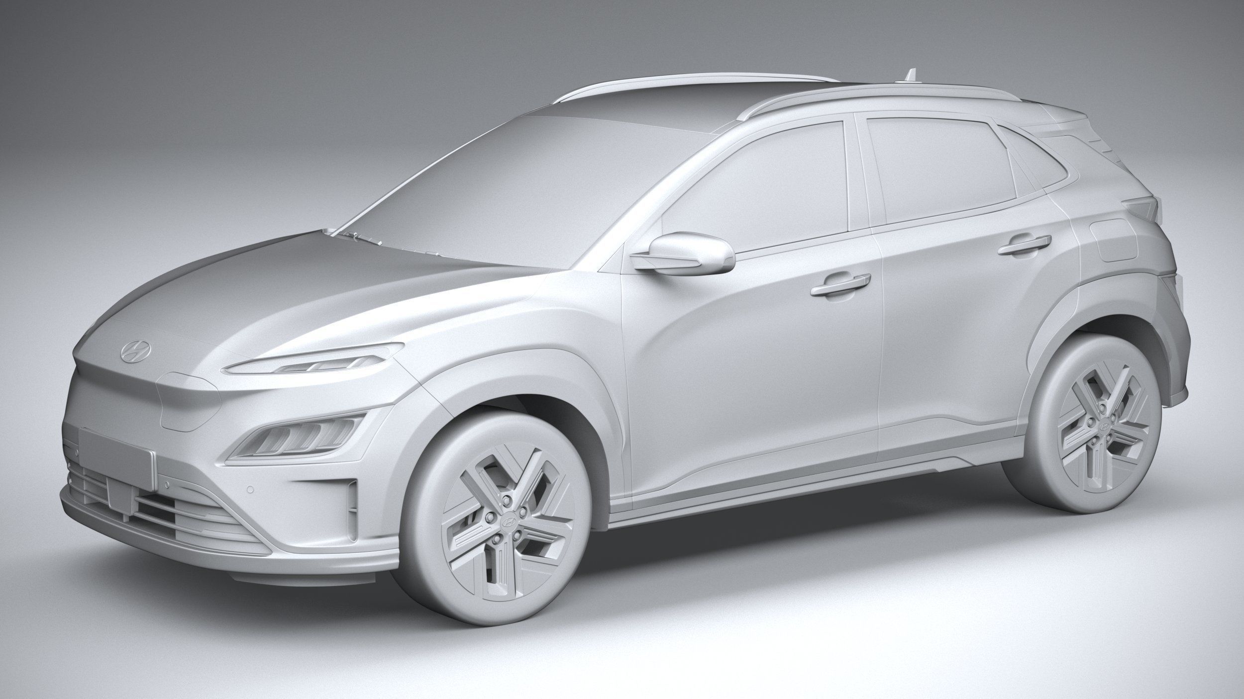 Hyundai Kona Electric 2021 3D model_19