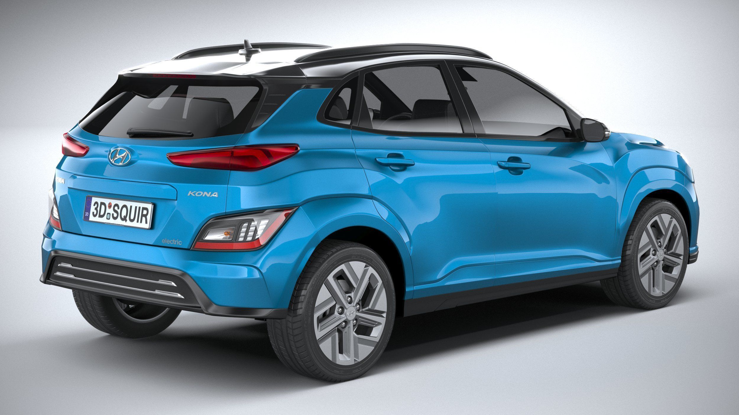 Hyundai Kona Electric 2021 3D model_17