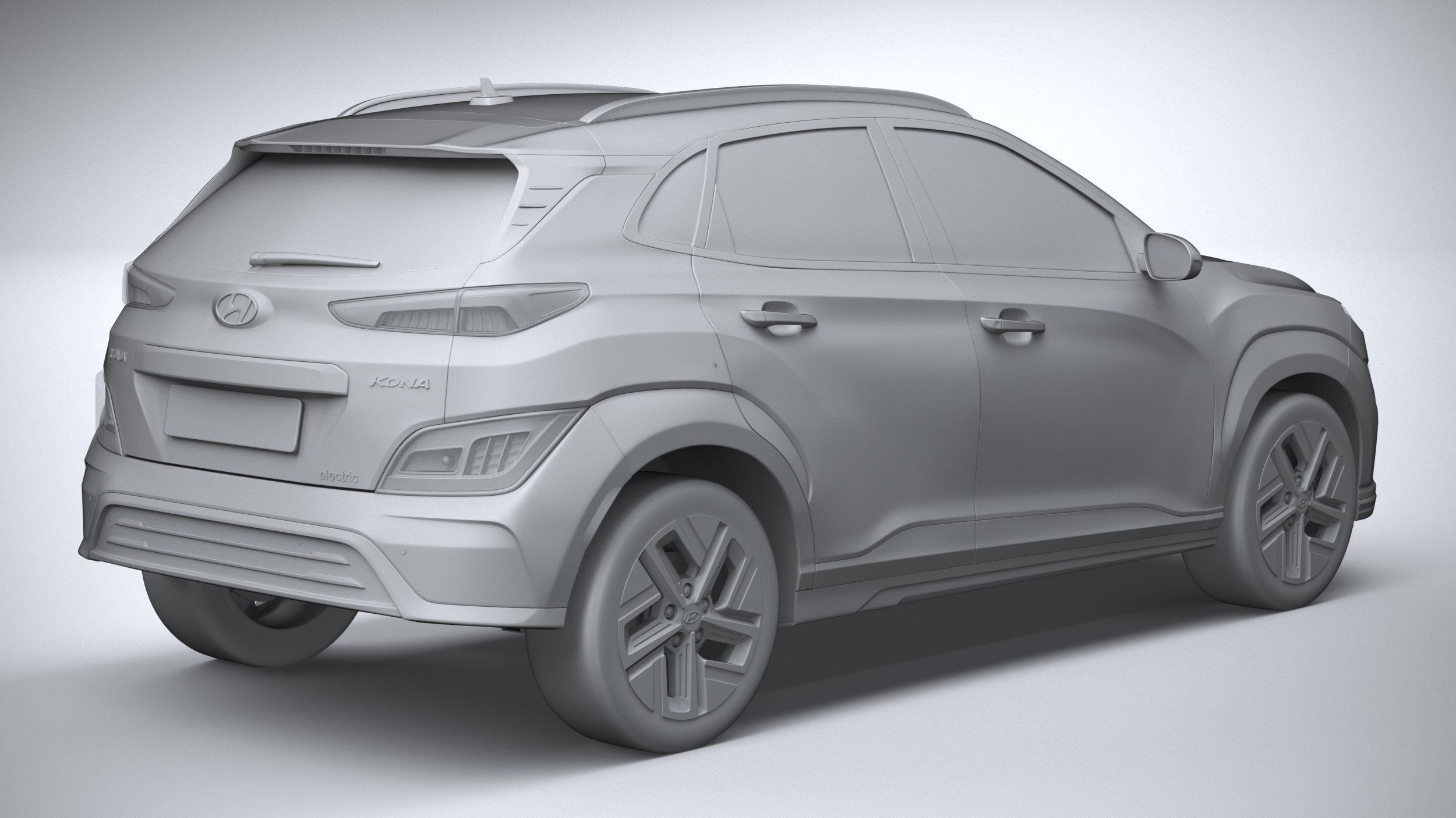 Hyundai Kona Electric 2021 3D model_25