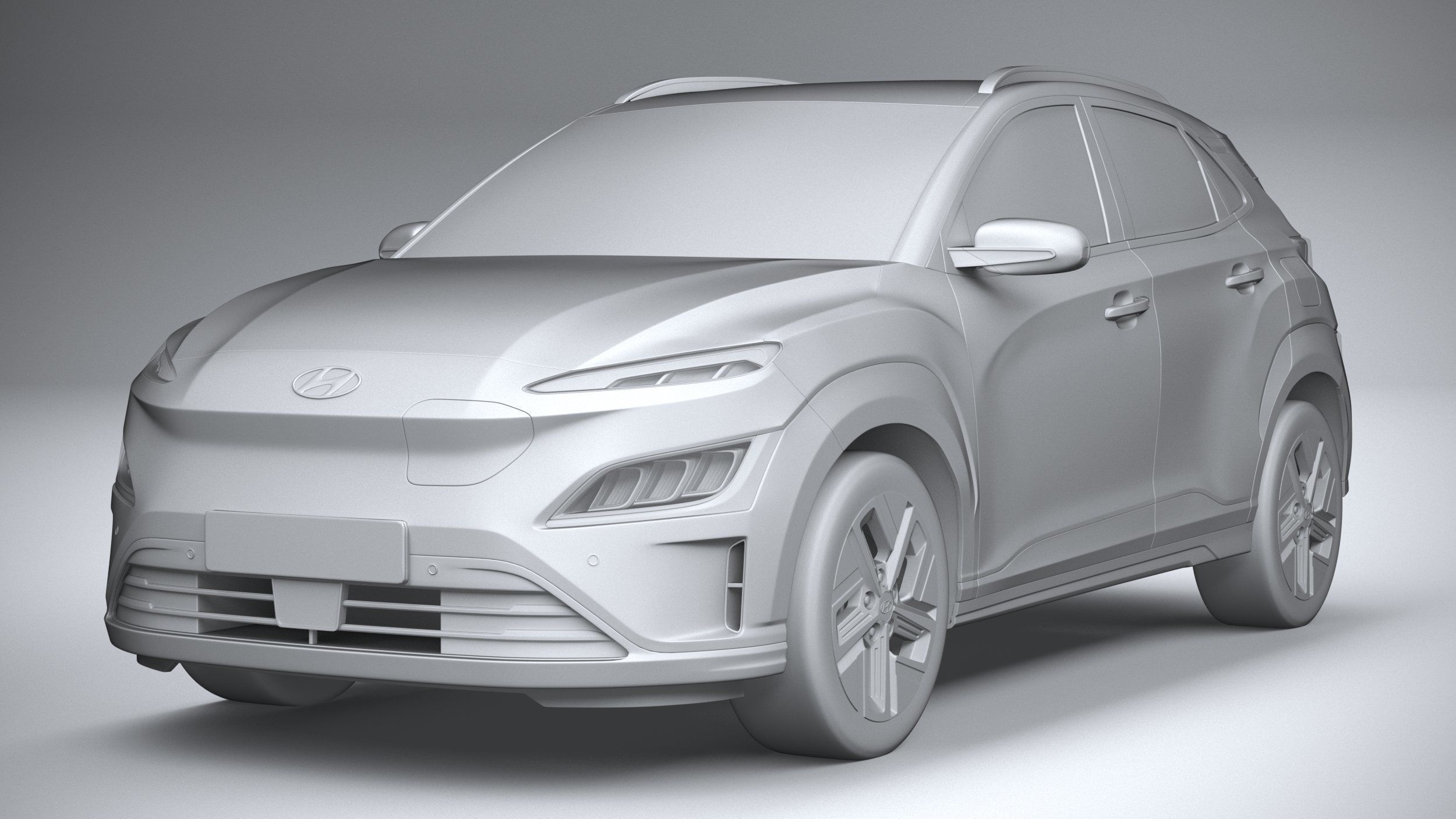 Hyundai Kona Electric 2021 3D model_20