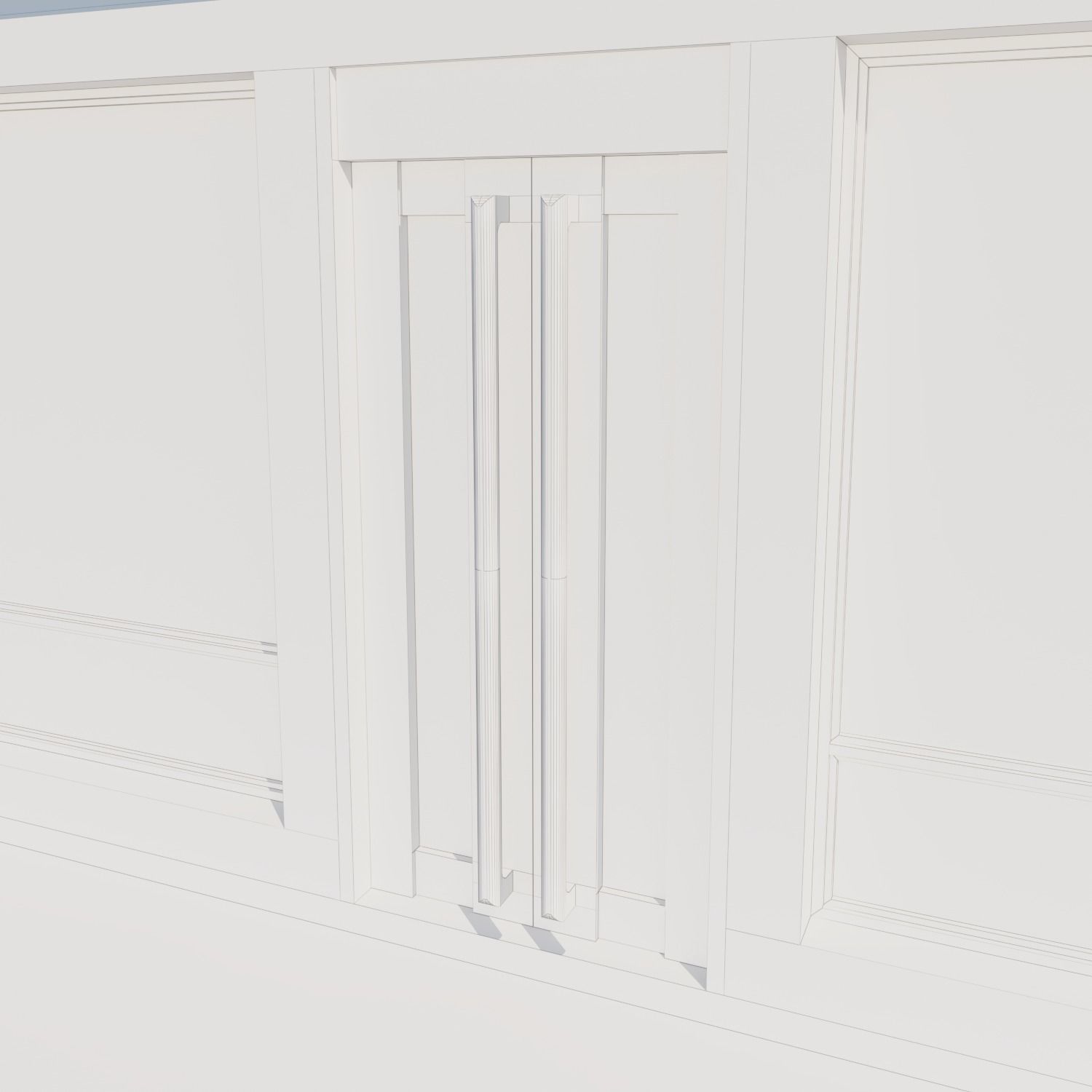 Apartment building with patio Threedee Way 336 3D model_3