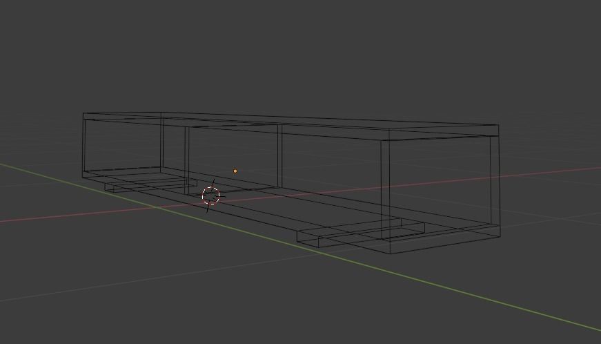 Entertainment Unit 3D model_3