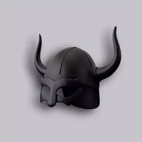 Helmet viking 3D print model