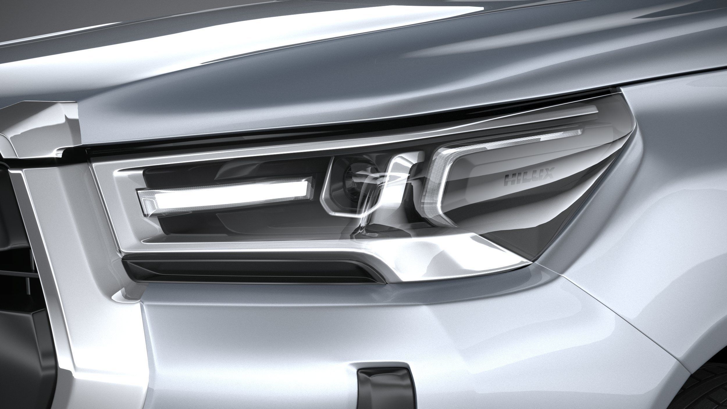 Toyota Hilux Double Cab 2021 3D model_14