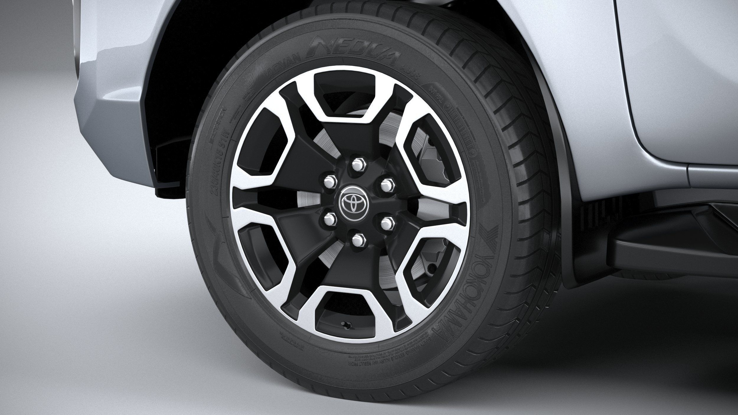 Toyota Hilux Double Cab 2021 3D model_16