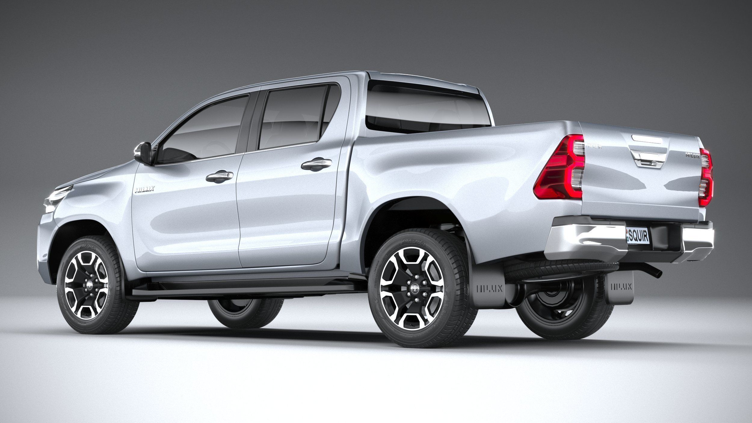 Toyota Hilux Double Cab 2021 3D model_5