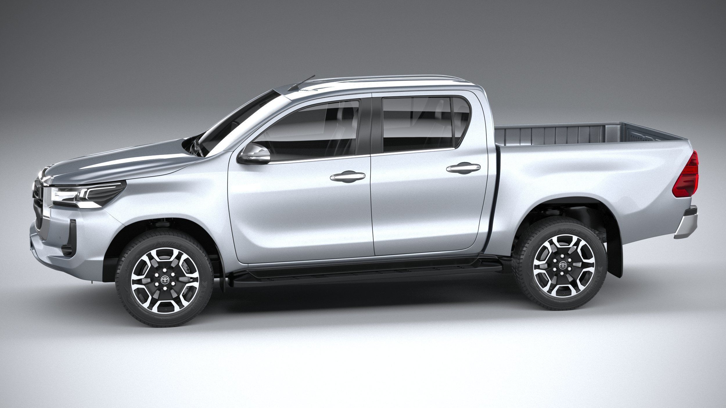 Toyota Hilux Double Cab 2021 3D model_8