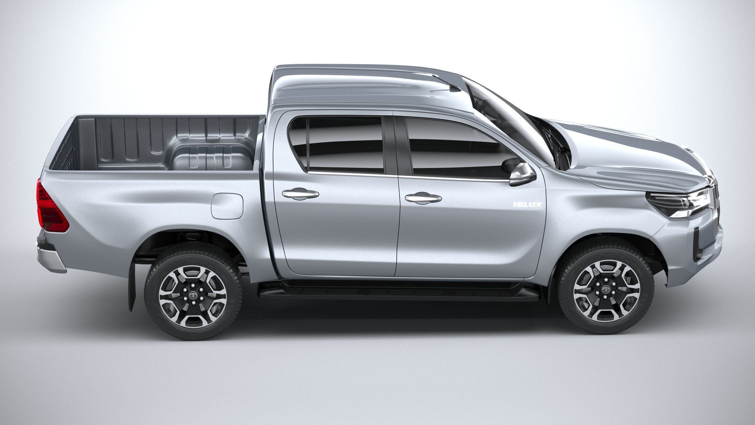 Toyota Hilux Double Cab 2021 3D model_11