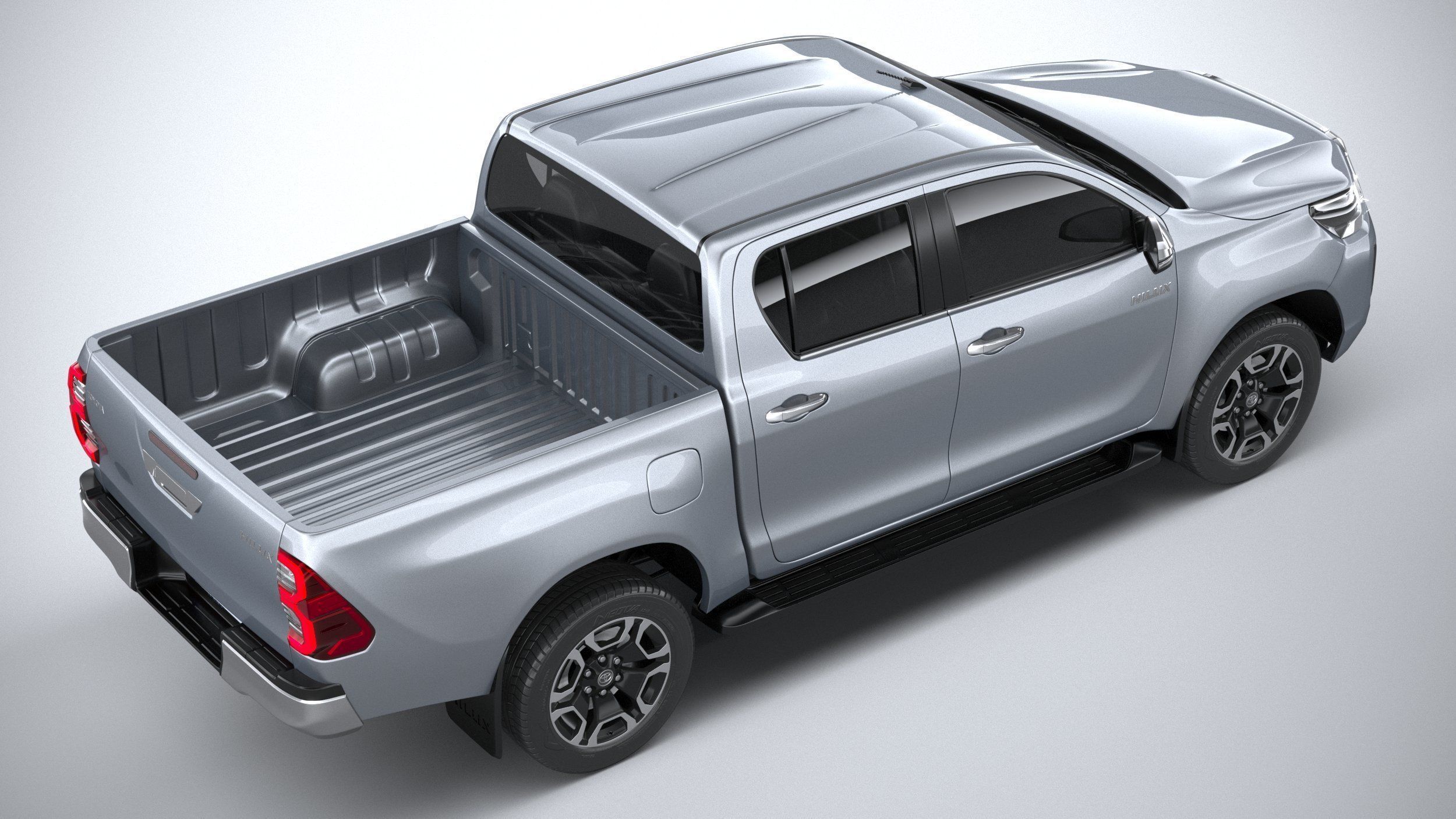 Toyota Hilux Double Cab 2021 3D model_10
