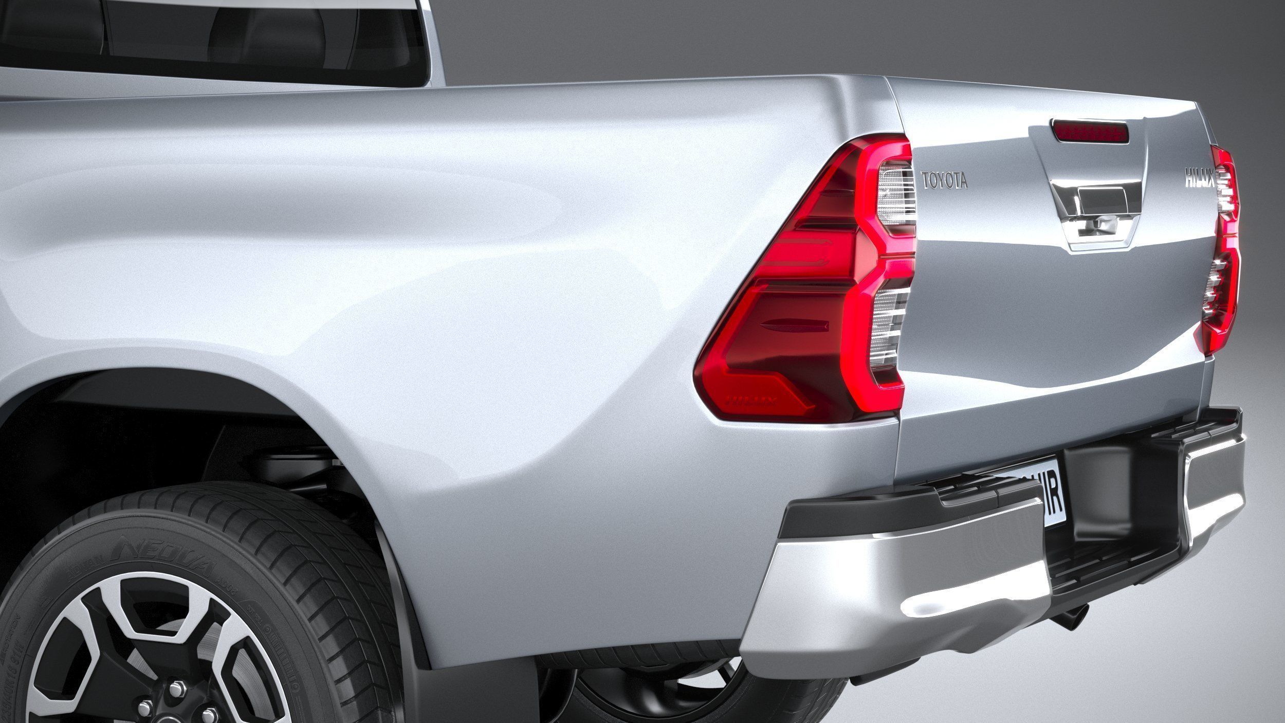 Toyota Hilux Double Cab 2021 3D model_6