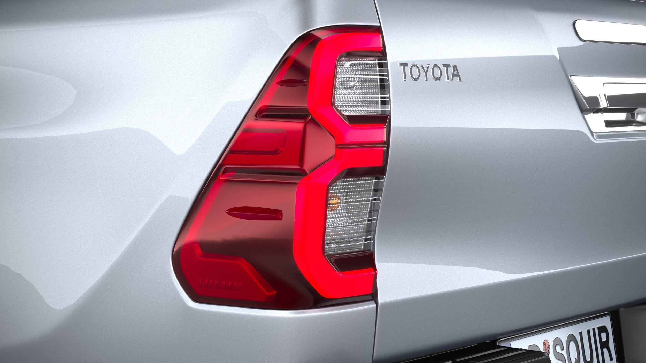 Toyota Hilux Double Cab 2021 3D model_15