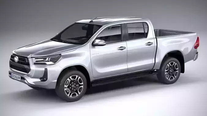 Toyota Hilux Double Cab 2021 3D model