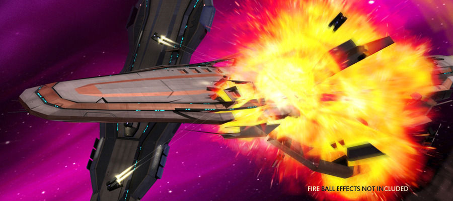 Battle Cruiser LP Low-poly 3D model_4