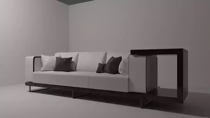 Modern Couch 3D model