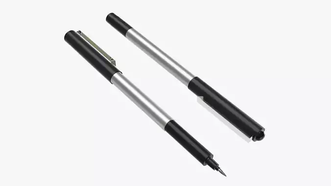Roller ball pen 3D model