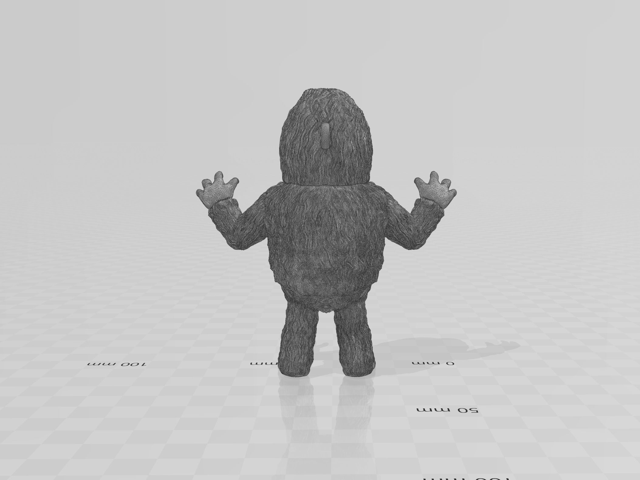 Bumble The Abominable Snow monster of the North 1964 3D print model_11