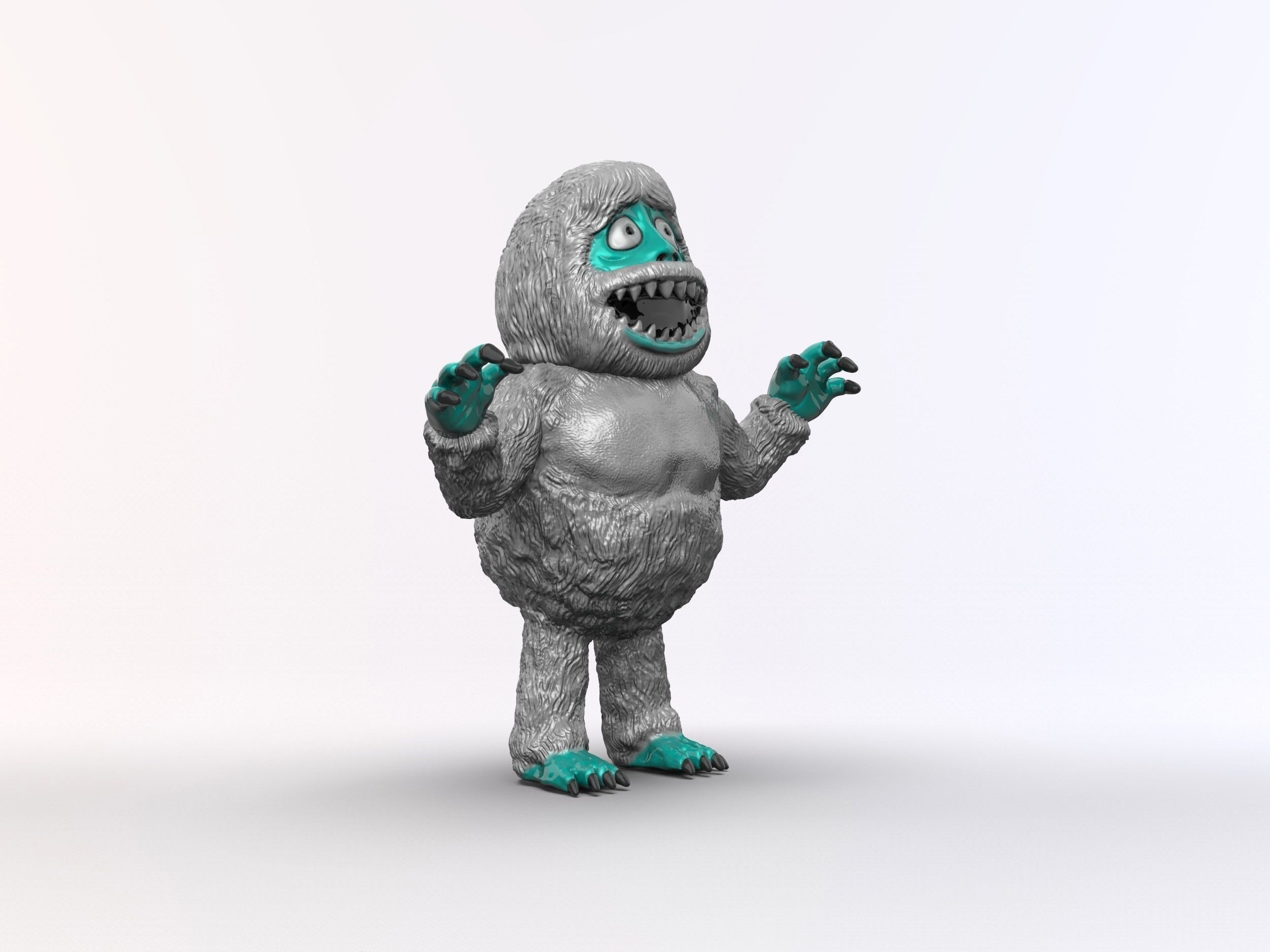 Bumble The Abominable Snow monster of the North 1964 3D print model_1