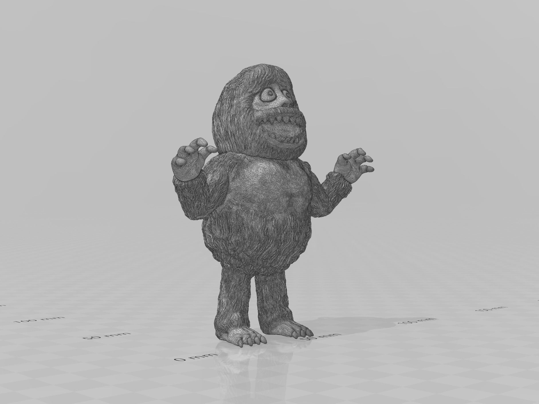 Bumble The Abominable Snow monster of the North 1964 3D print model_13