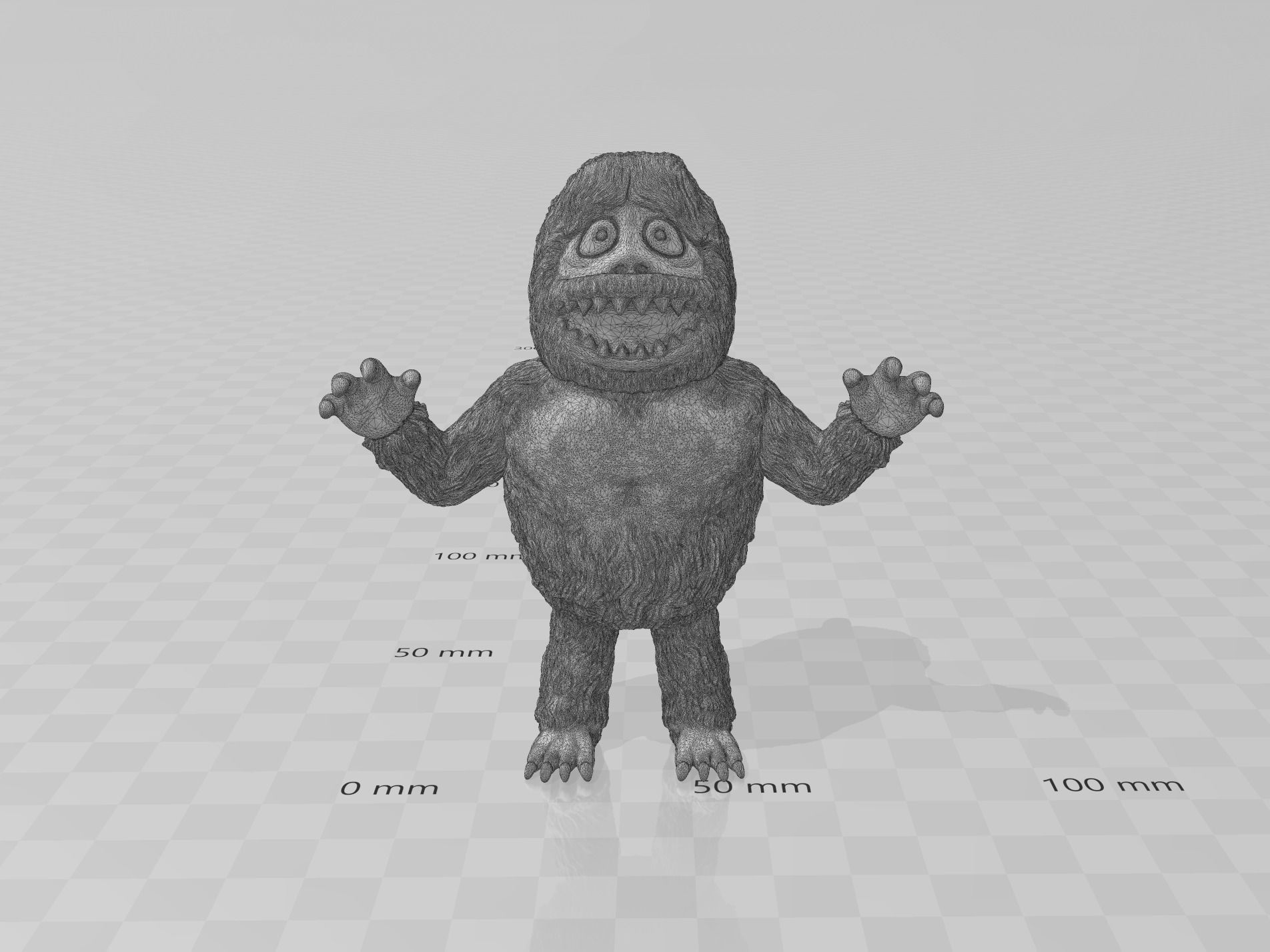 Bumble The Abominable Snow monster of the North 1964 3D print model_9