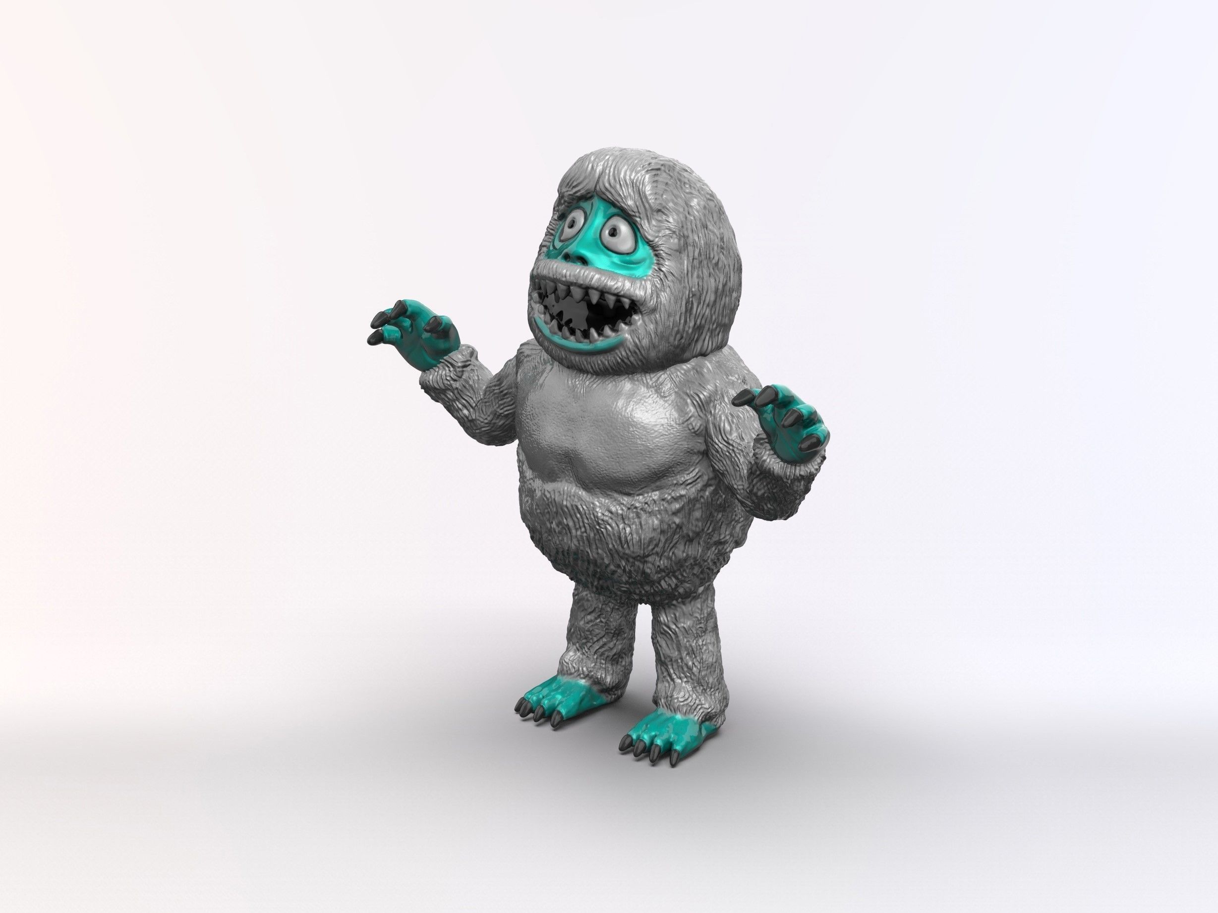 Bumble The Abominable Snow monster of the North 1964 3D print model_4