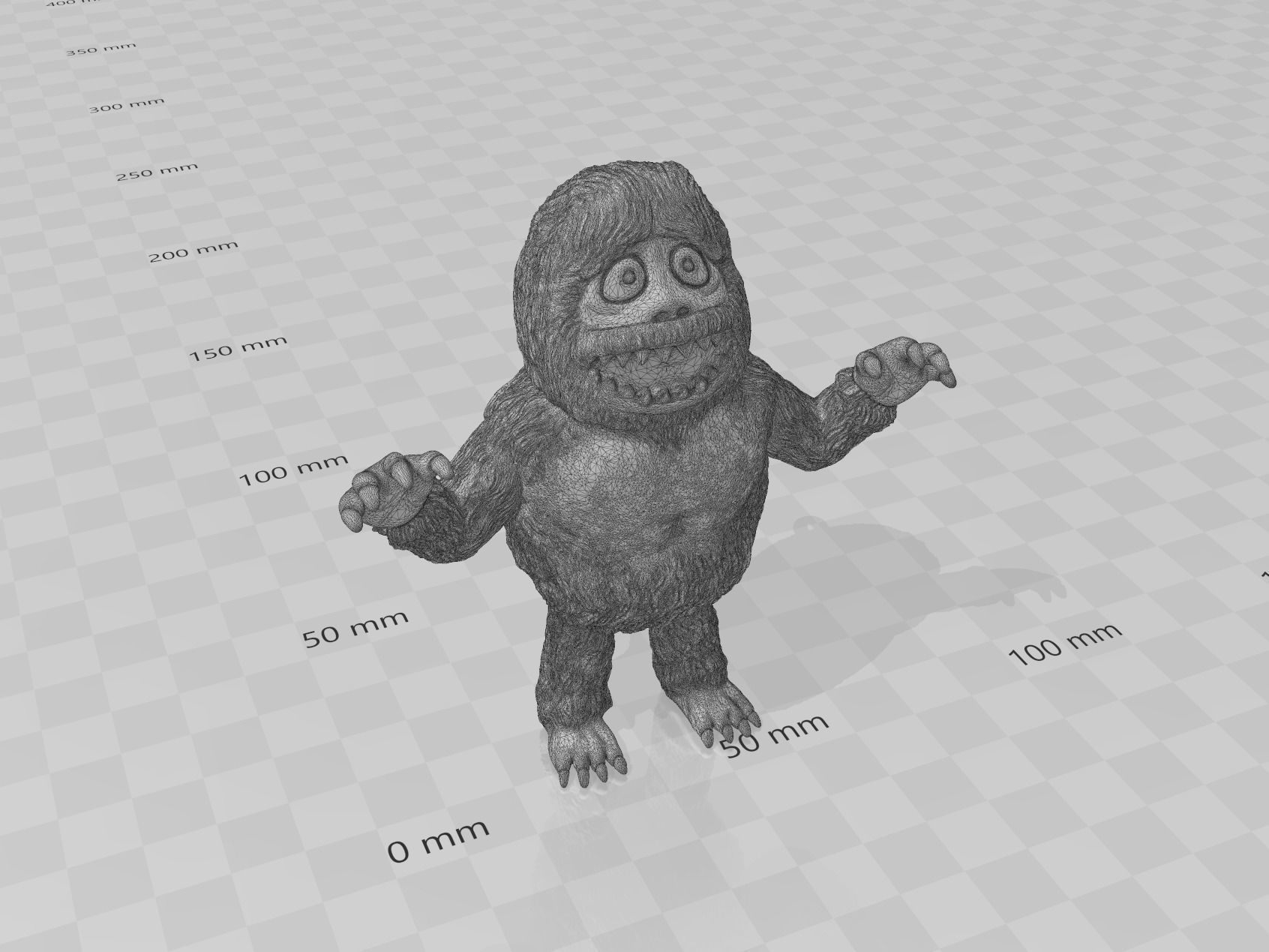 Bumble The Abominable Snow monster of the North 1964 3D print model_8