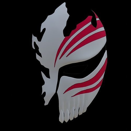 Bleach Ichigo Hollow Mask 3D model
