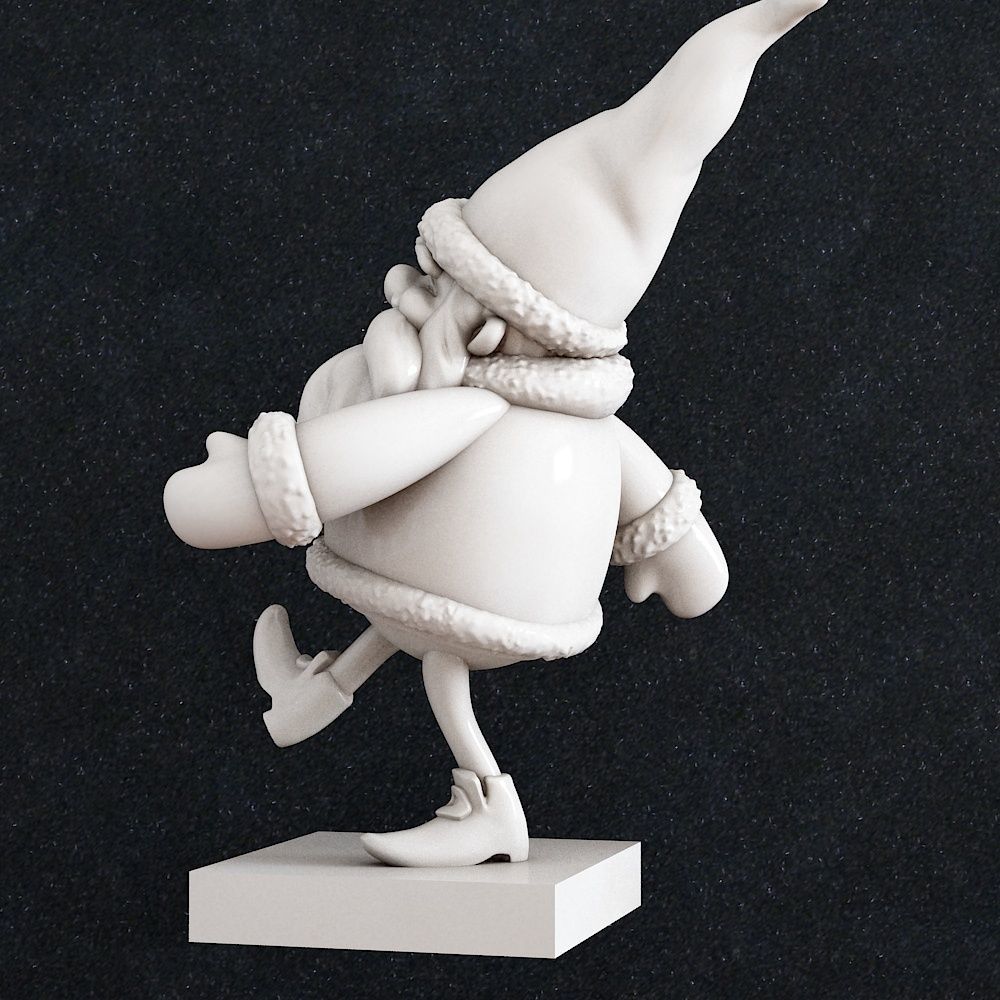 Santa Claus Christmas 2 3D print model_1