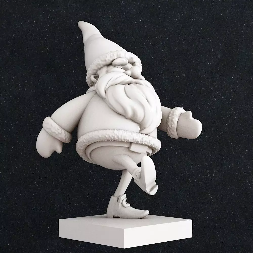 Santa Claus Christmas 2 3D print model_0