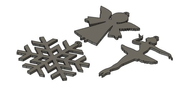 Christmas Tree Decoration Toys 3D print model_1