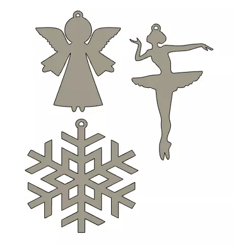 Christmas Tree Decoration Toys 3D print model_0