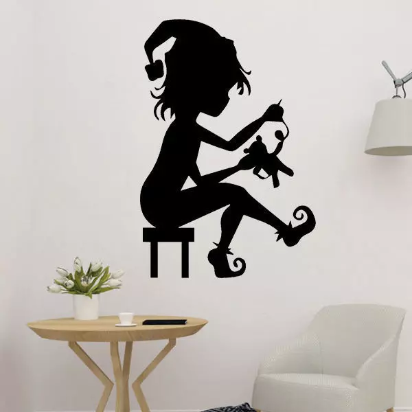 Christmas Child 2D Wall Art 3D print model_0