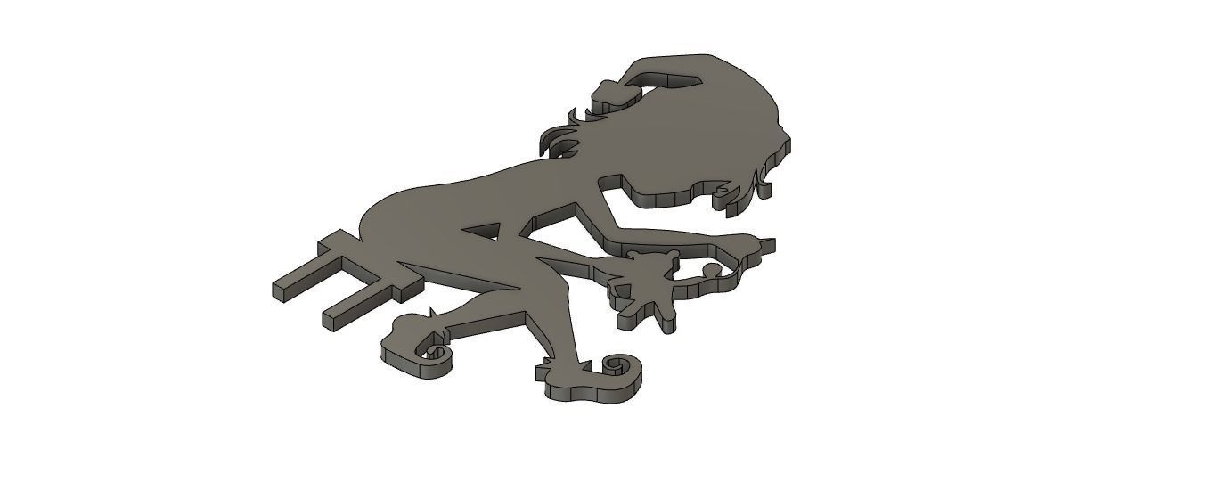 Christmas Child 2D Wall Art 3D print model_2