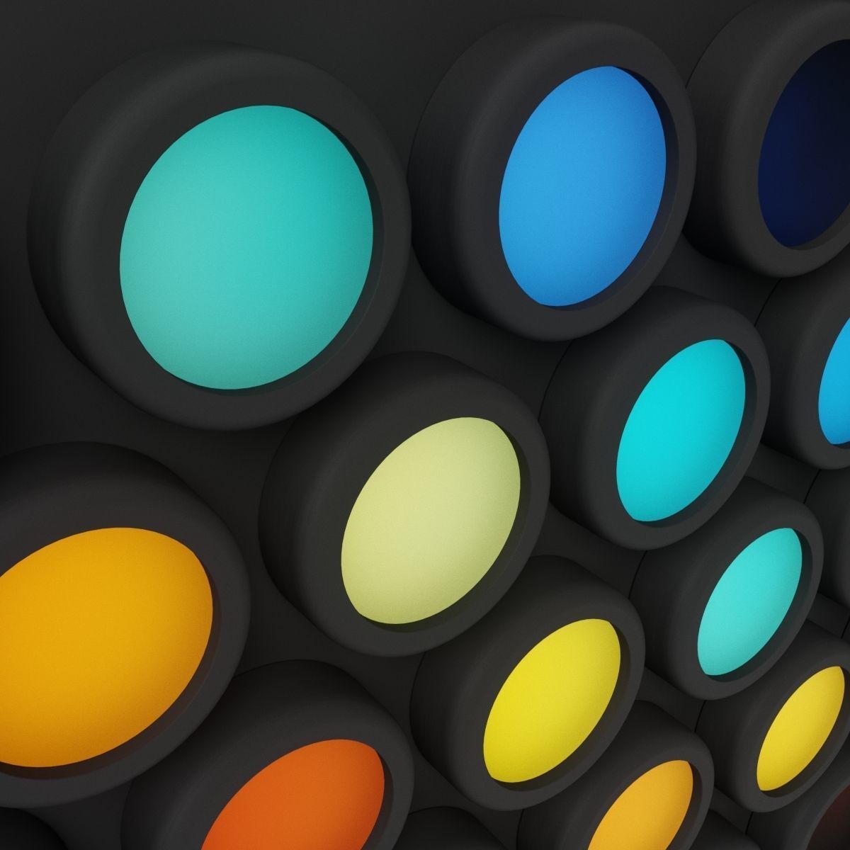 Everbright Interactive wall 3D model_1