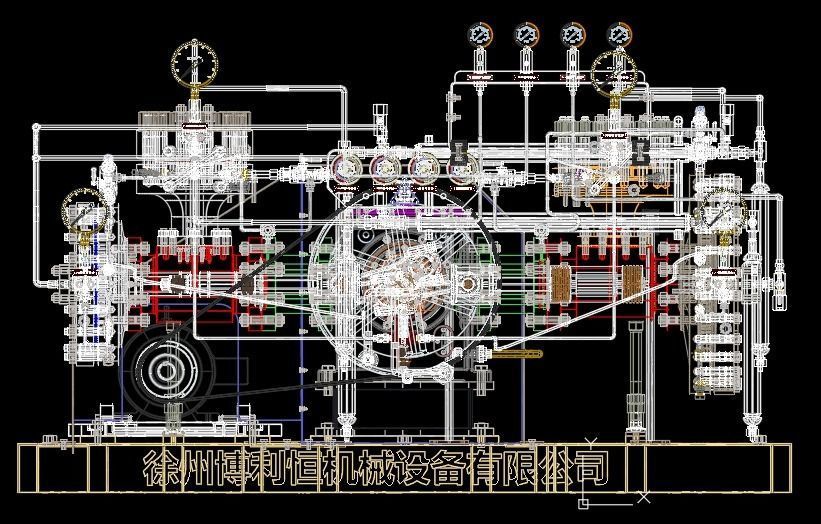 Diaphragm compressor 3D model_11