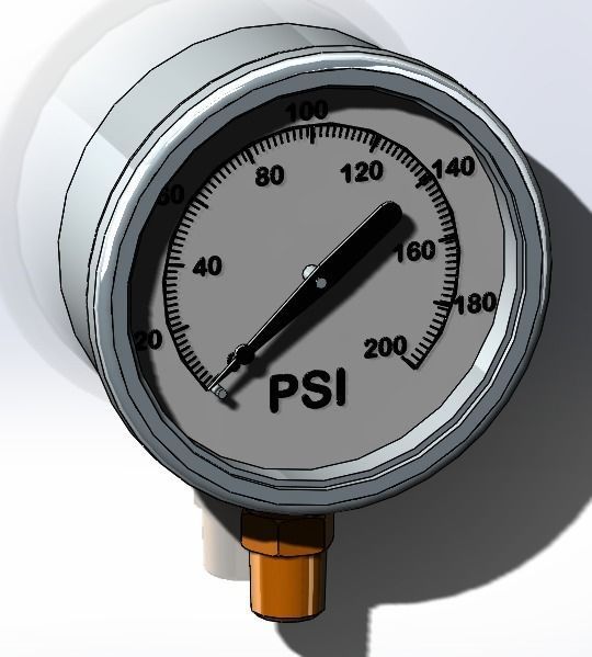 Diaphragm compressor 3D model_15