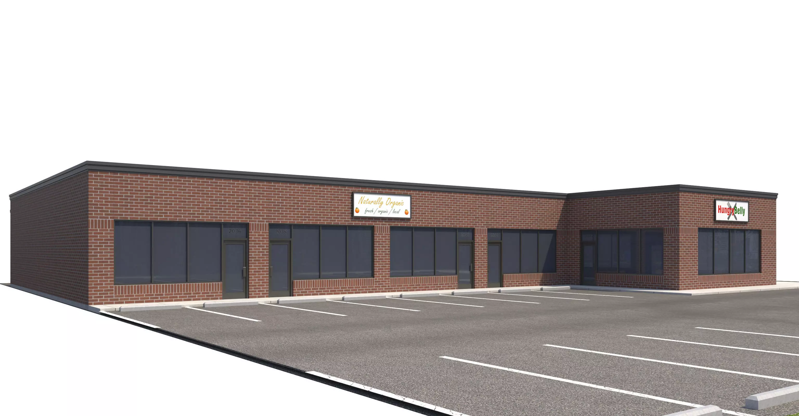 Retail-093 Retail Store 3D model