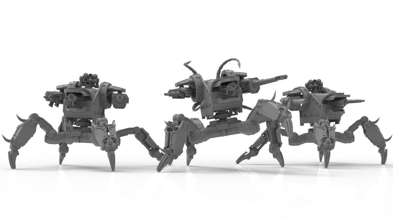 Despoiler War Engine - Defiler of Worlds 3D print model_2