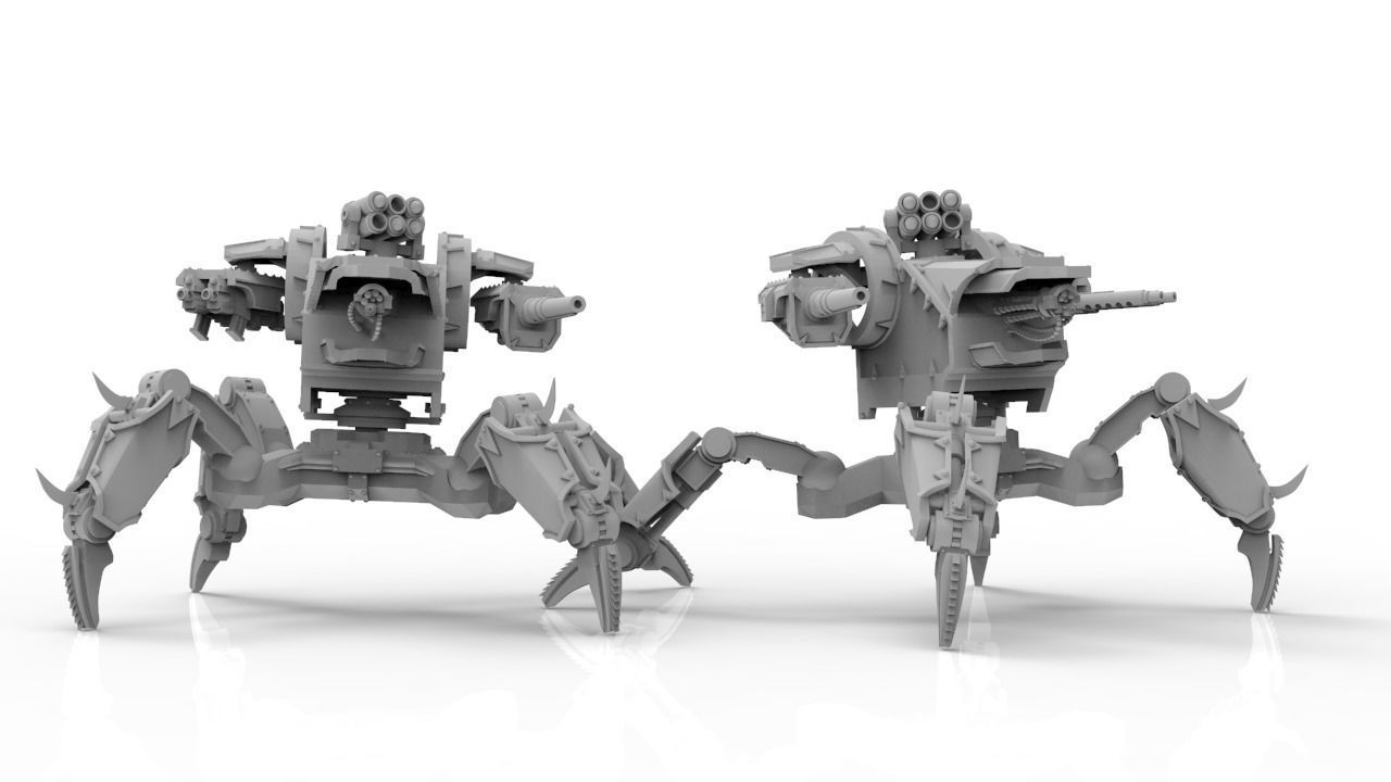 Despoiler War Engine - Defiler of Worlds 3D print model_1