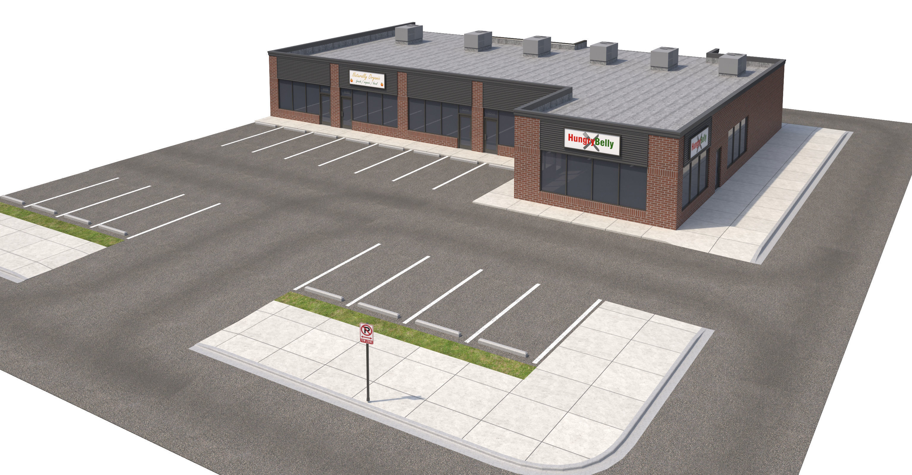 Retail-096 Retail Store 3D model_4