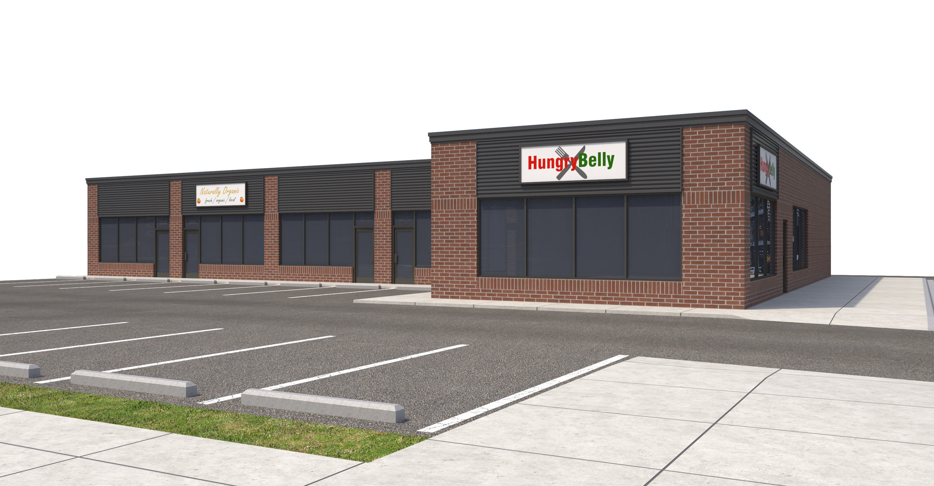 Retail-096 Retail Store 3D model_1