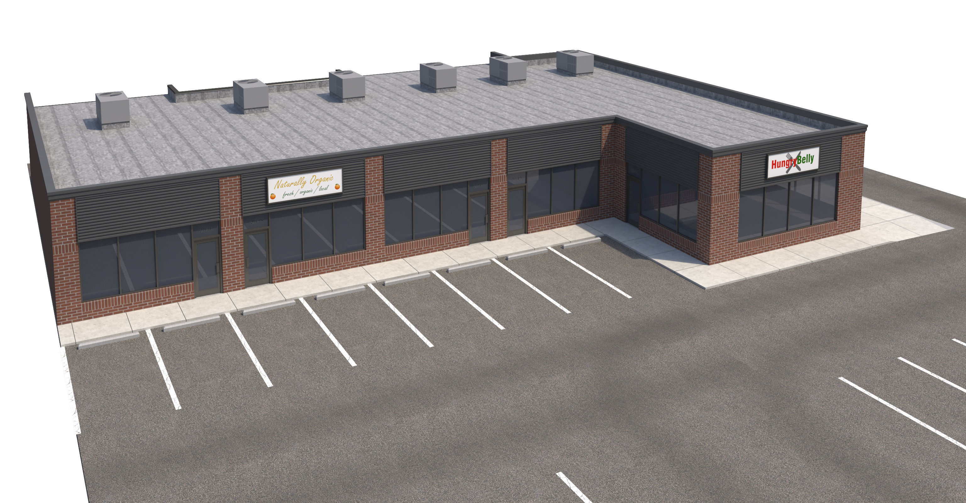 Retail-096 Retail Store 3D model_6