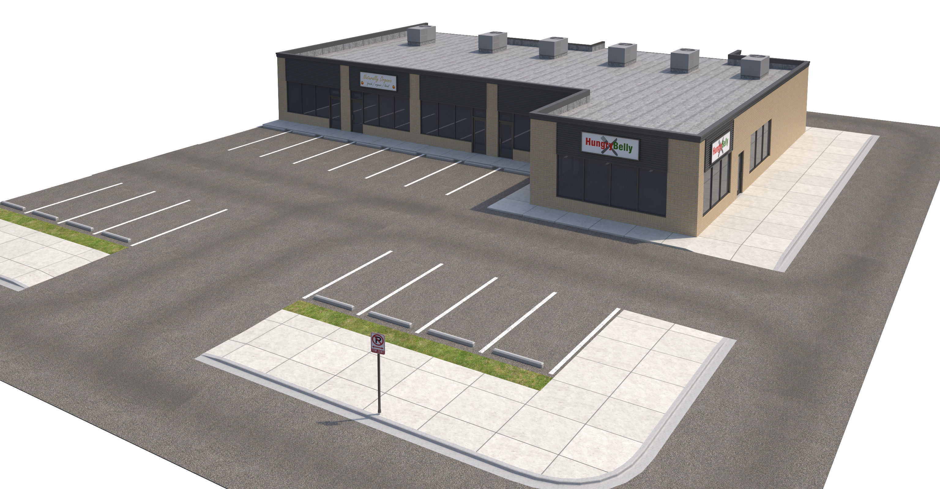 Retail-097 Retail Store 3D model_4