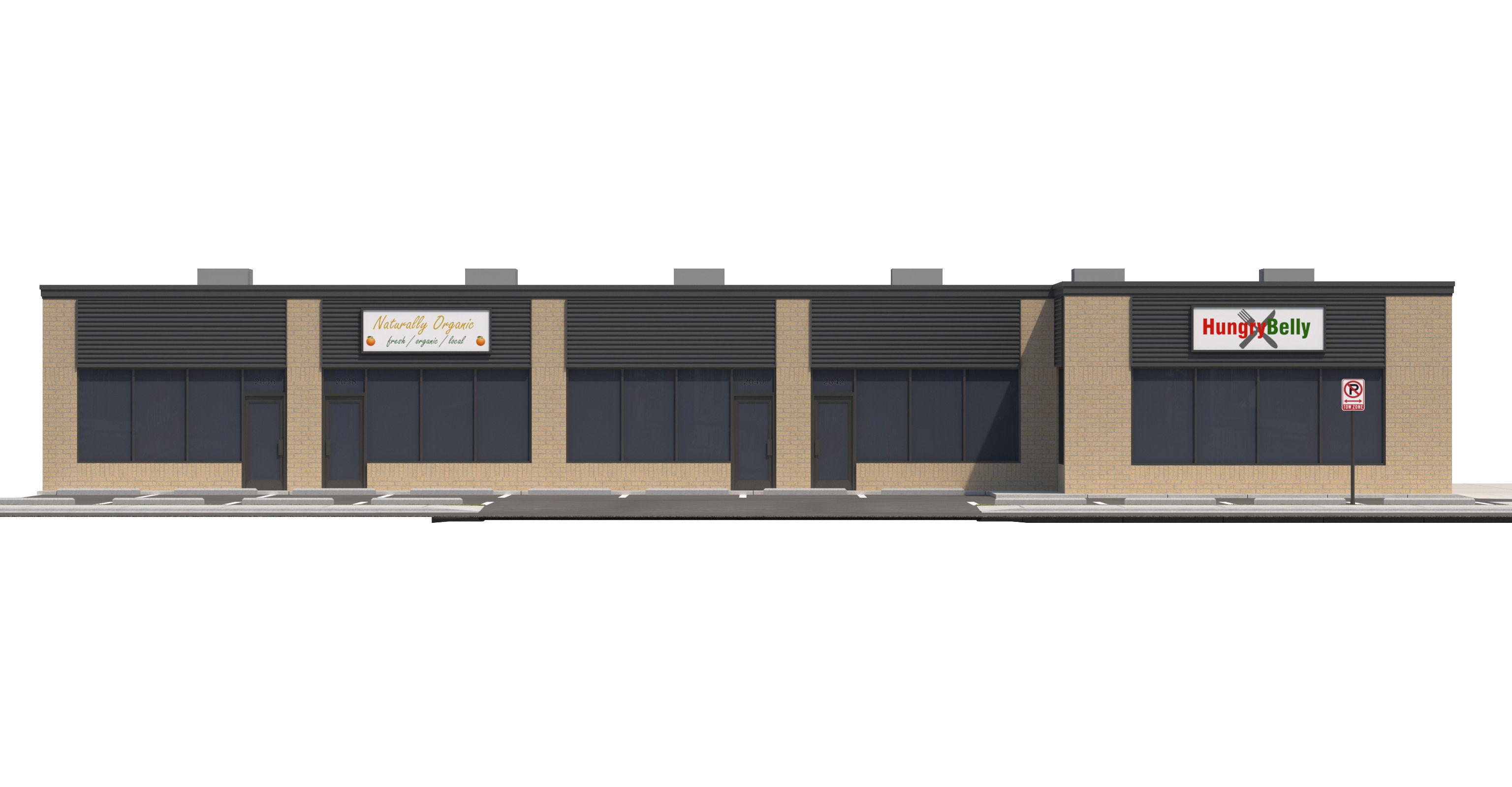 Retail-097 Retail Store 3D model_7