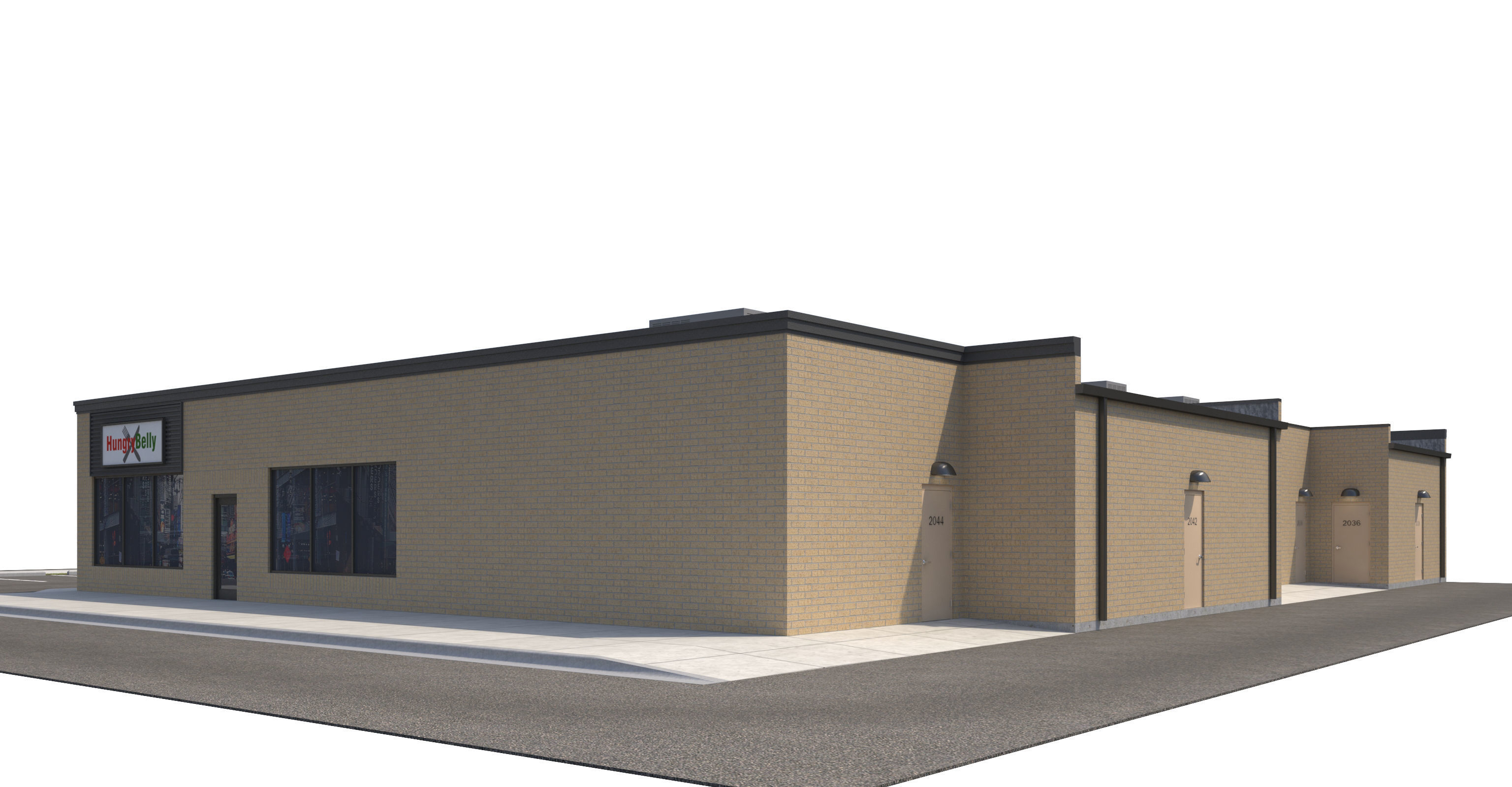 Retail-097 Retail Store 3D model_2