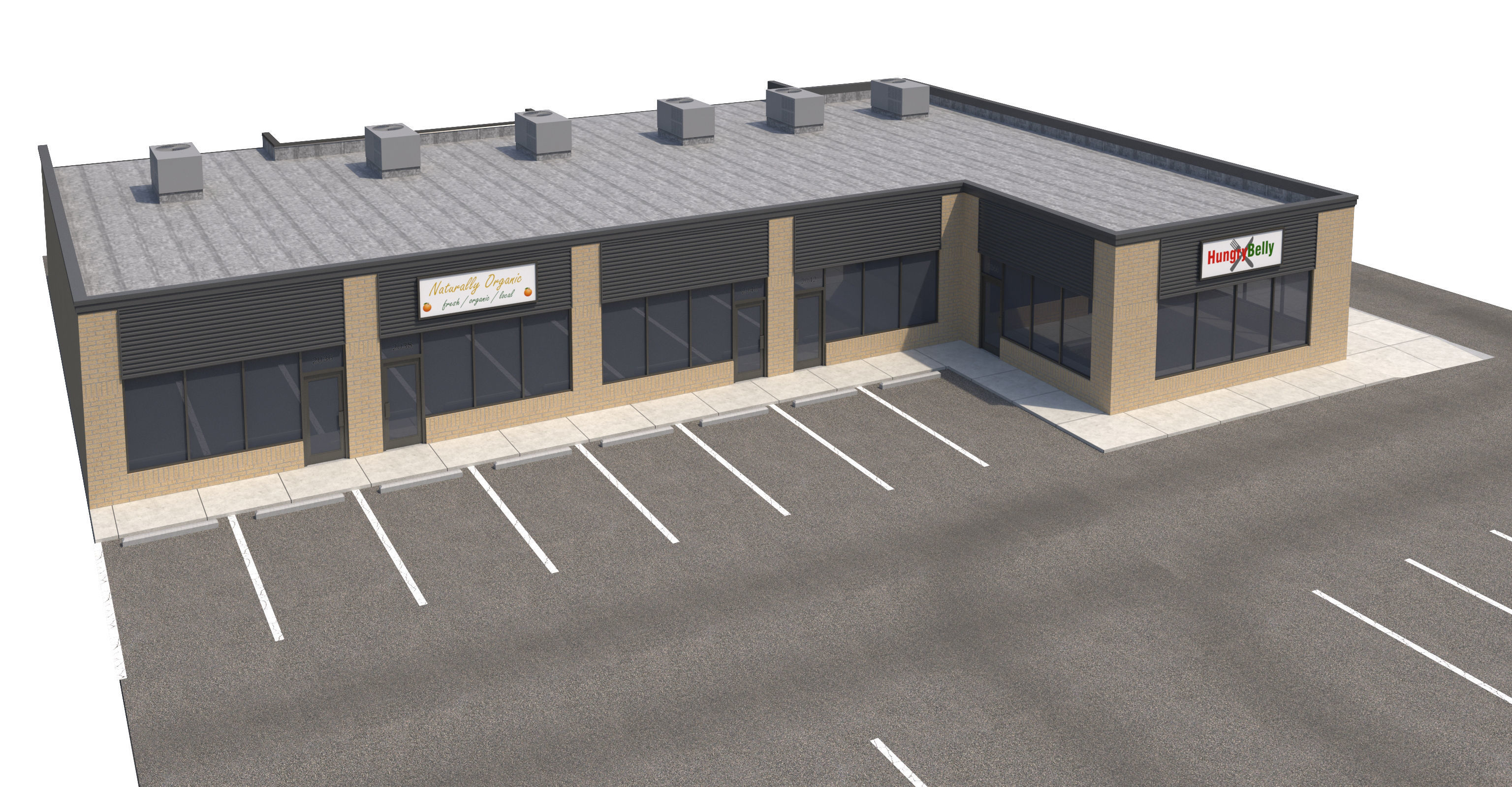 Retail-097 Retail Store 3D model_6