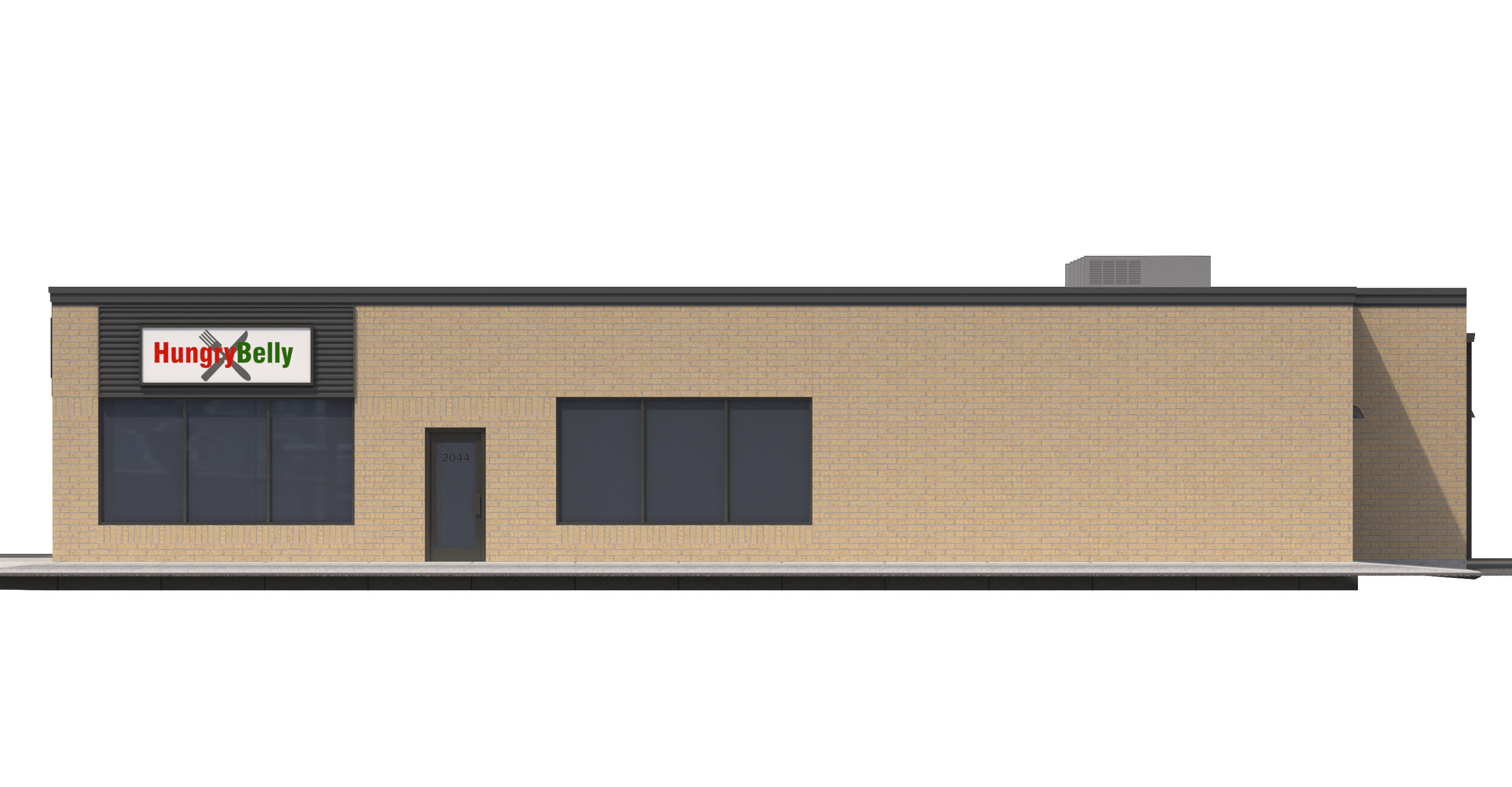 Retail-097 Retail Store 3D model_8